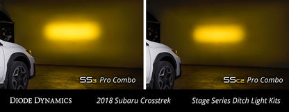 Stage Series Backlit Ditch Light Kit for 2018-2023 Subaru Crosstrek