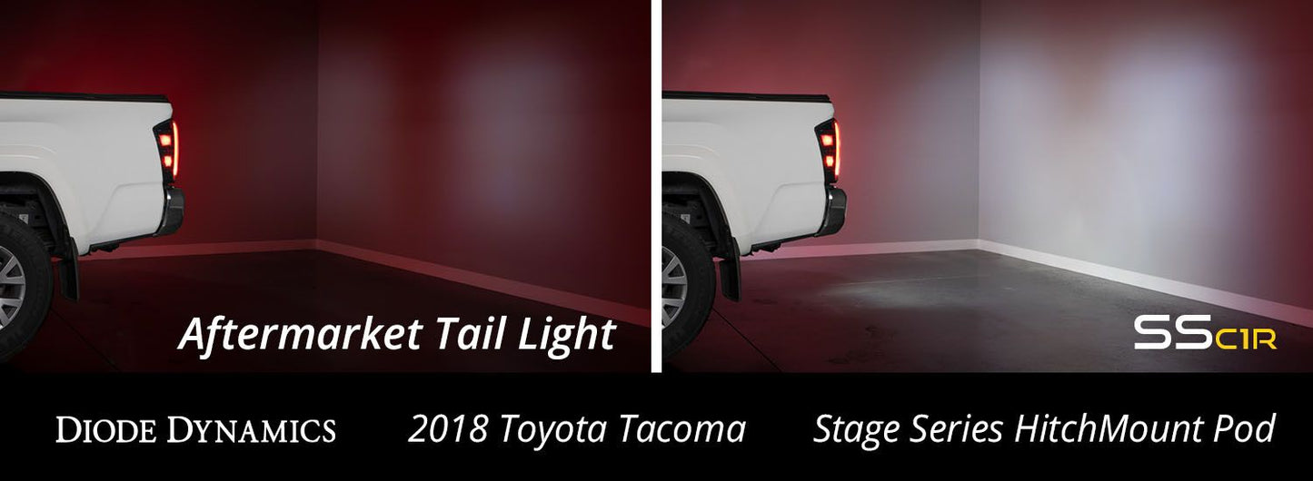 HitchMount LED Pod Reverse Kit for 2016-2023 Toyota Tacoma