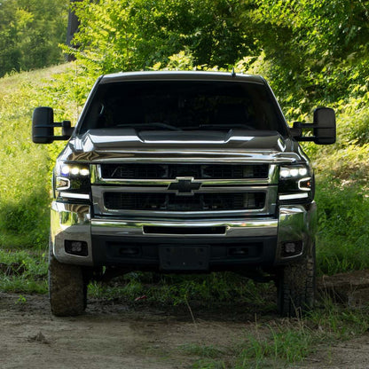 2007-2013 Chevrolet Silverado LED Projector Headlights Pair