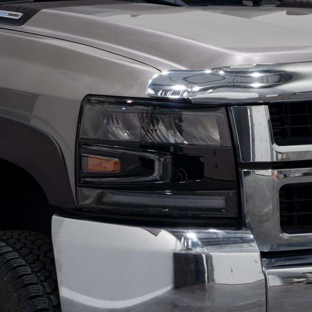 2007-2013 Chevrolet Silverado LED Reflector Headlights Pair