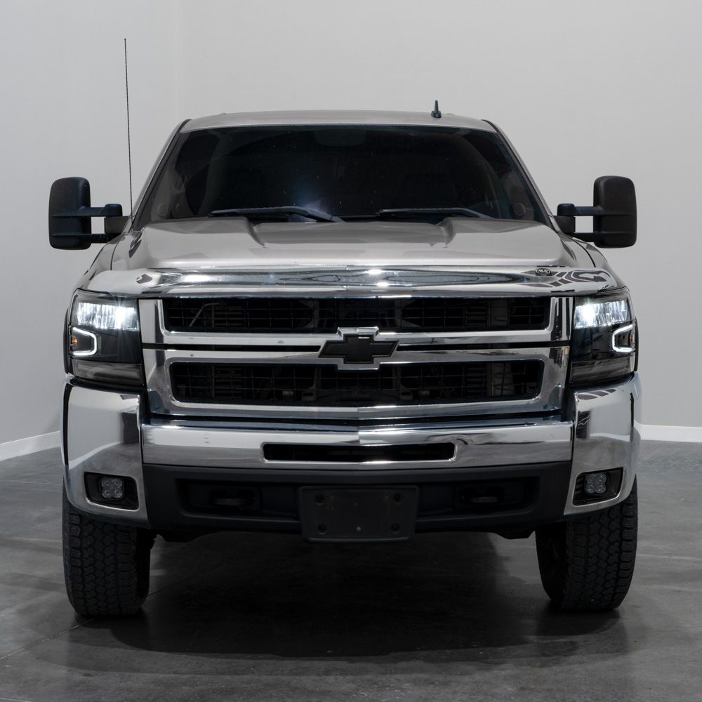 2007-2013 Chevrolet Silverado LED Reflector Headlights Pair