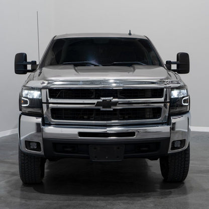 2007-2013 Chevrolet Silverado LED Reflector Headlights Pair