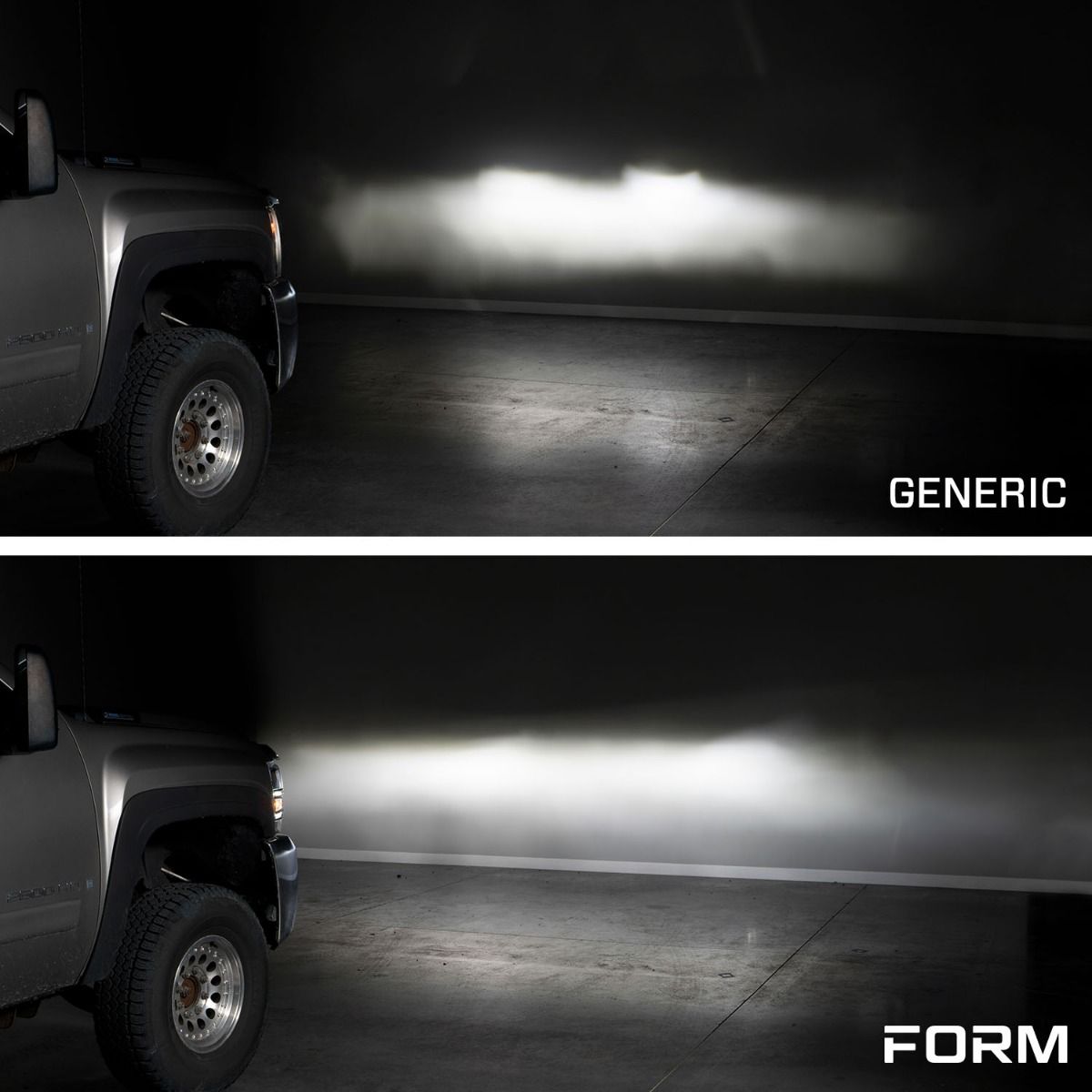 2007-2013 Chevrolet Silverado LED Reflector Headlights Pair