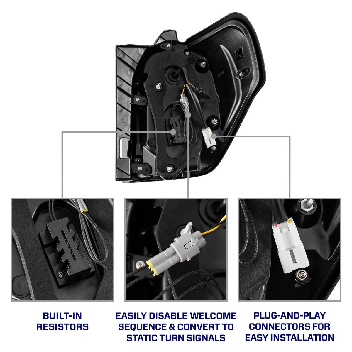 2010-2024 Toyota 4Runner LED Tail Lights (pair)