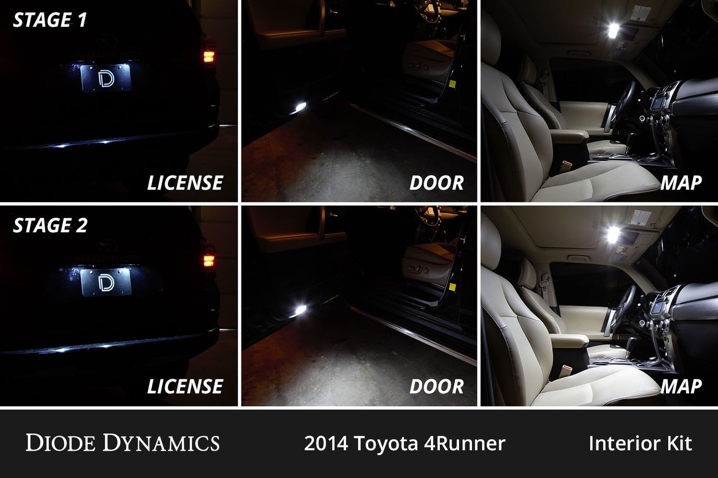 Interior LED Conversion Kit for 2010-2024 Toyota 4Runner