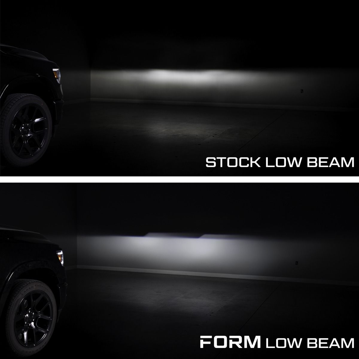 2019-2024 Ram 1500 Sequential LED Projector Headlights (pair)