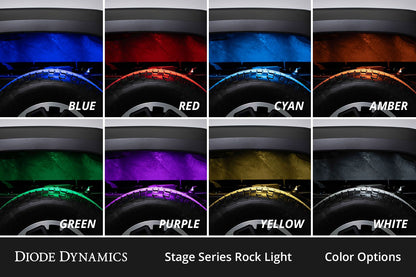 Stage Series RGBW LED Rock Light Kit (8-pack)