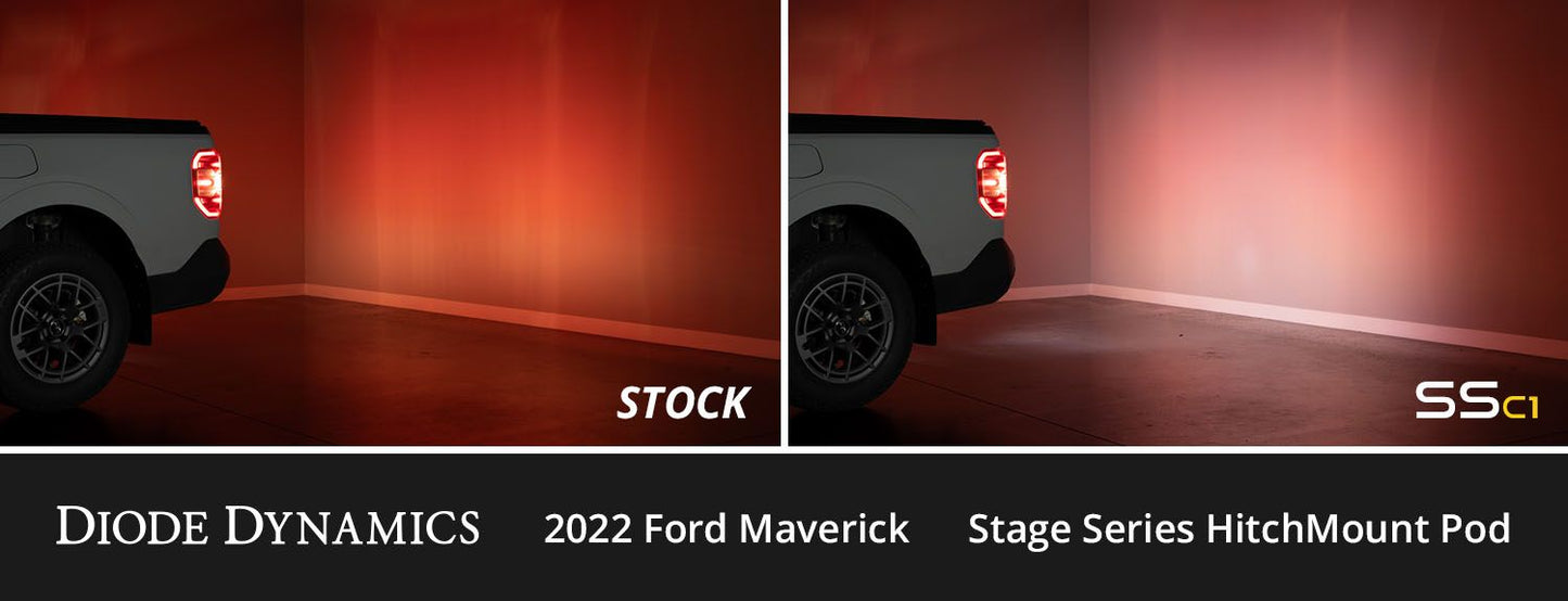 HitchMount LED Pod Reverse Kit for 2022-2024 Ford Maverick