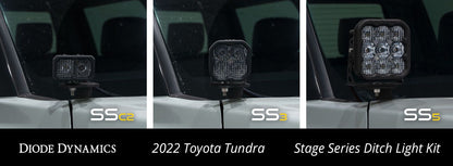 Stage Series Backlit Ditch Light Kit for 2022-2024 Toyota Tundra