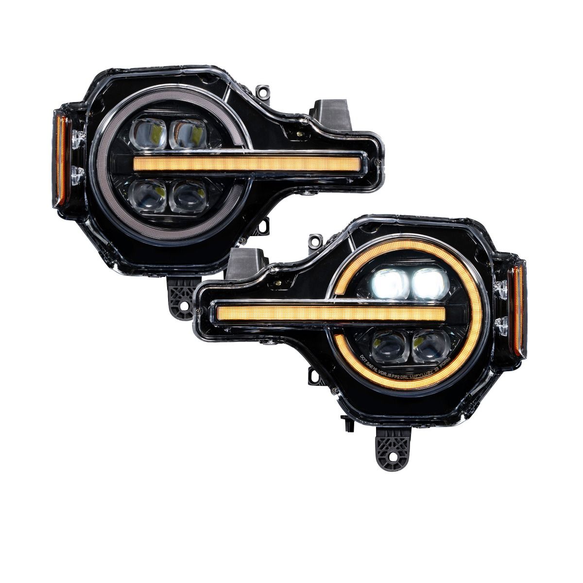 2022-2024 Ford Bronco Raptor LED Projector Headlights (pair)