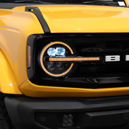 2021-2024 Ford Bronco LED Projector Headlights (pair)