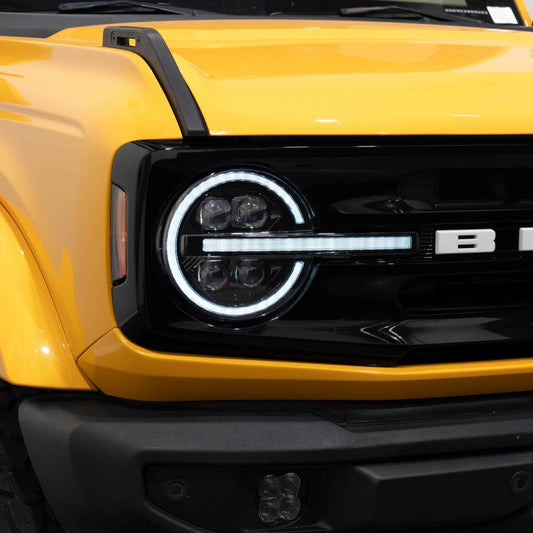 2022-2024 Ford Bronco Raptor LED Projector Headlights (pair)