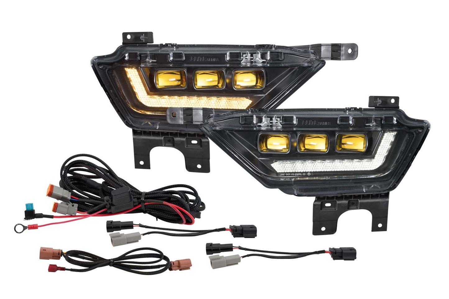 Elite Fog Lights for 2021-2023 Ford F-150 White (pair)
