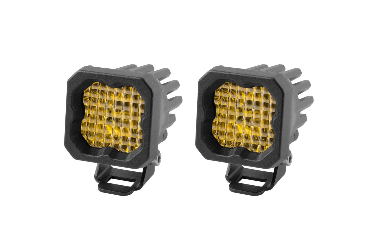 SSC1 Yellow Sport Standard LED Pod (pair)