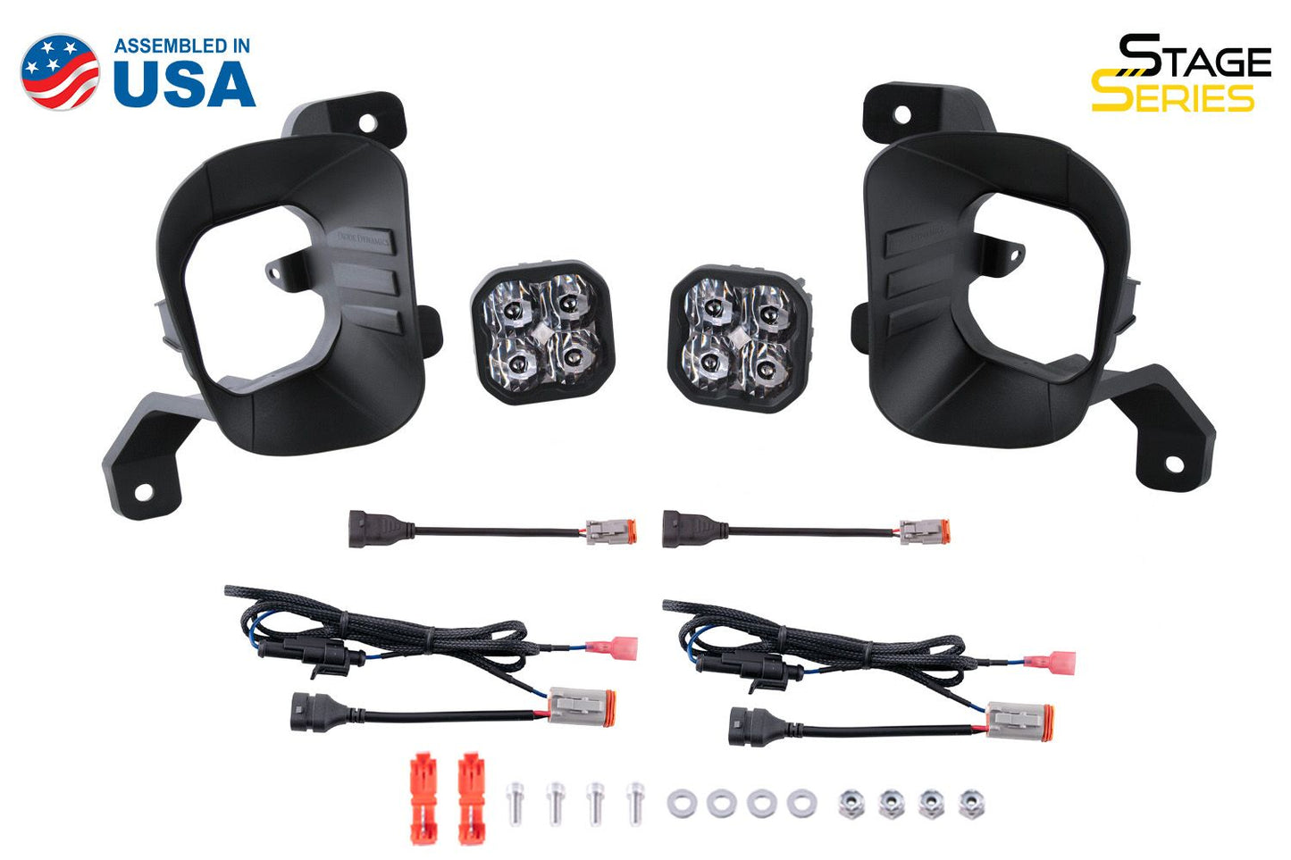 SS3 LED Fog Light Kit for 2019-2024 Ram 1500 Classic