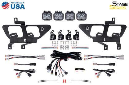 Stage Series Fog Pocket Kit for 2021-2023 Ford F-150