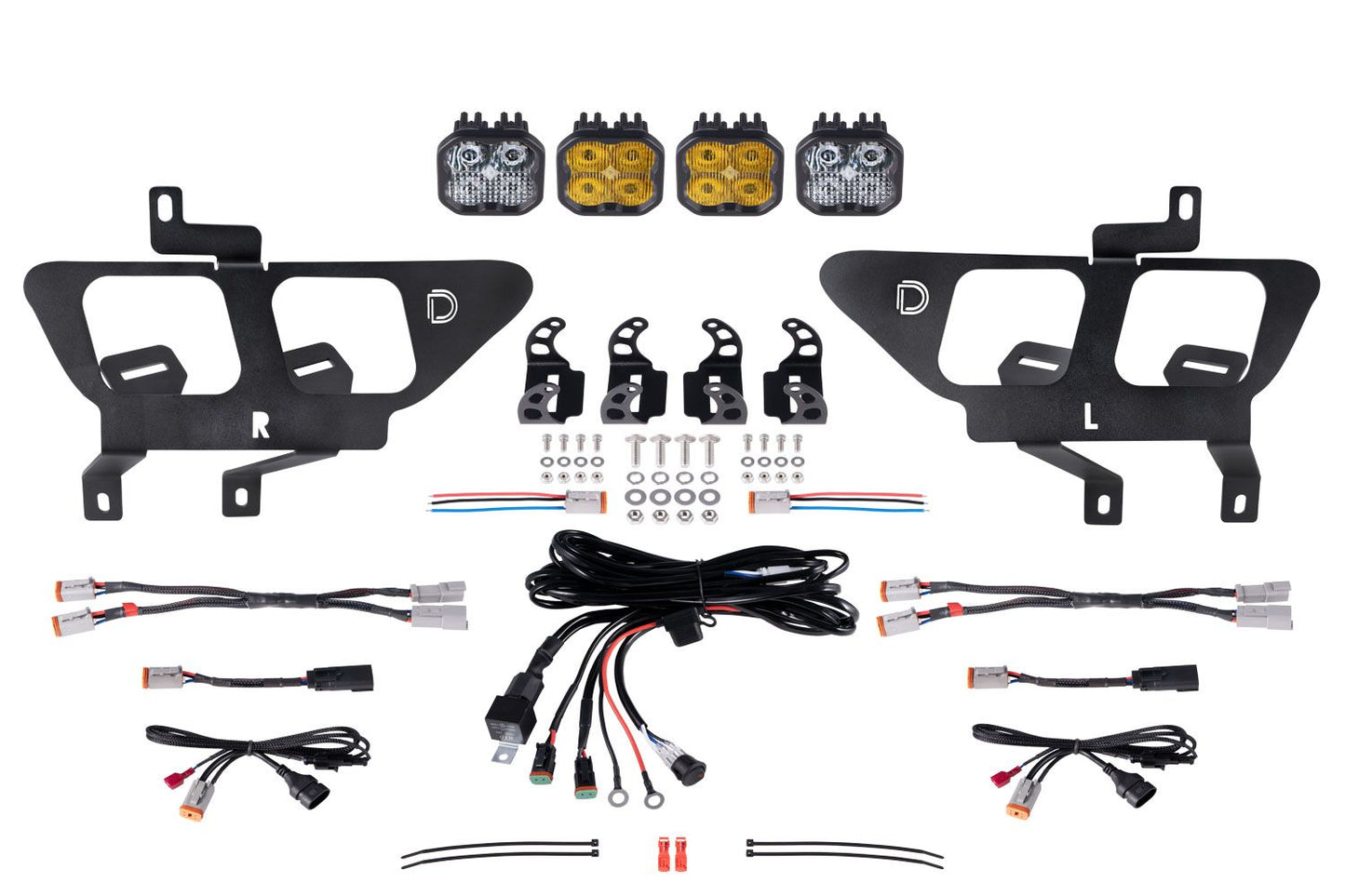 Stage Series Fog Pocket Kit for 2021-2023 Ford F-150