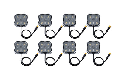 Stage Series Single-Color LED Rock Light Kit (8-pack)