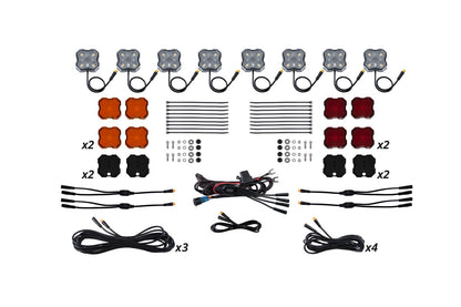Stage Series Single-Color LED Rock Light Kit (8-pack)