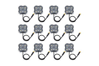 Stage Series Single-Color LED Rock Light Kit (12-pack)