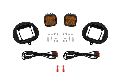 SS3 LED Fog Light Kit for 2002-2008 Ram 1500/2500/3500