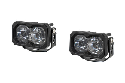 C2 2.0 SAE/DOT White Pro Standard LED Pod (pair)