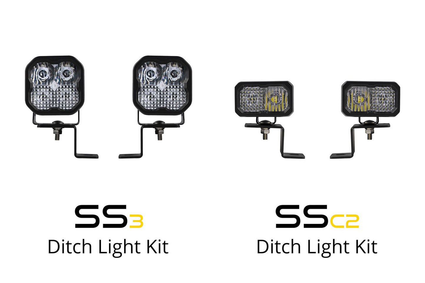 Stage Series Backlit Ditch Light Kit for 2021-2025 Ford F-150