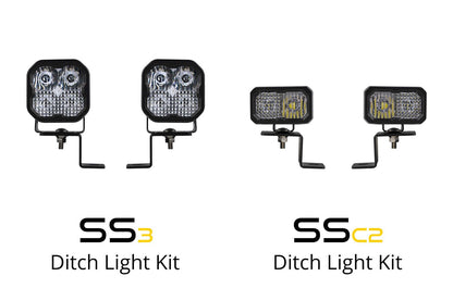 Stage Series Backlit Ditch Light Kit for 2021-2025 Ford F-150