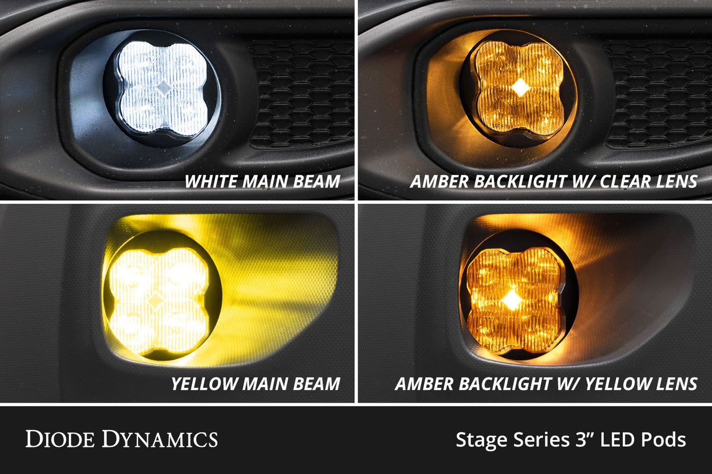 SS3 LED Fog Light Kit for 2009-2012 Ram 1500