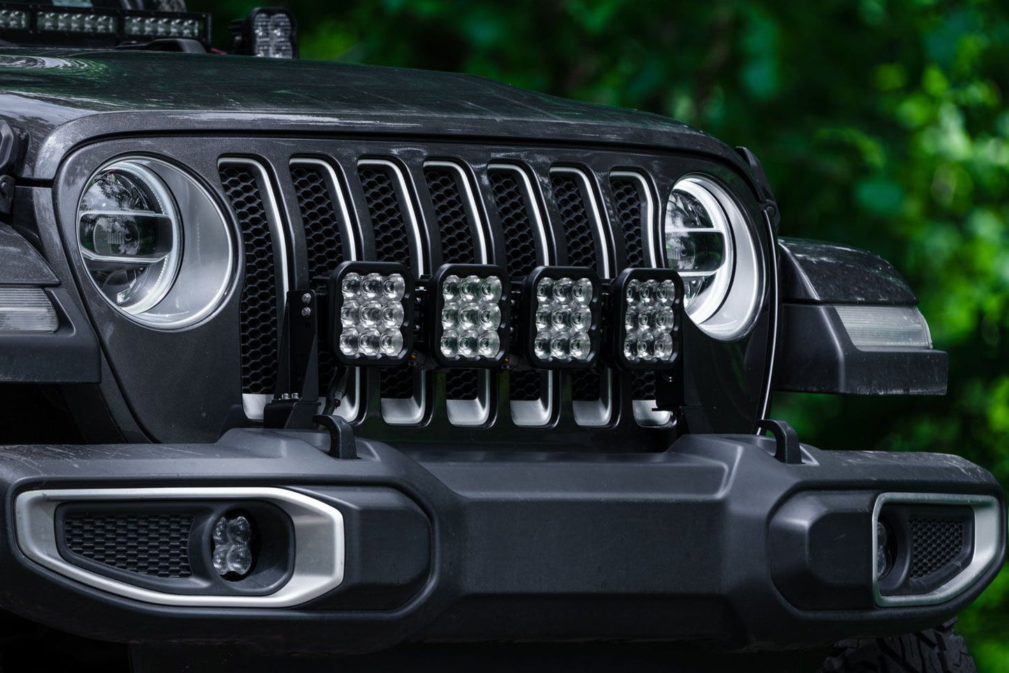SS5 Grille CrossLink Lightbar Kit for 2020-2025 Jeep Gladiator