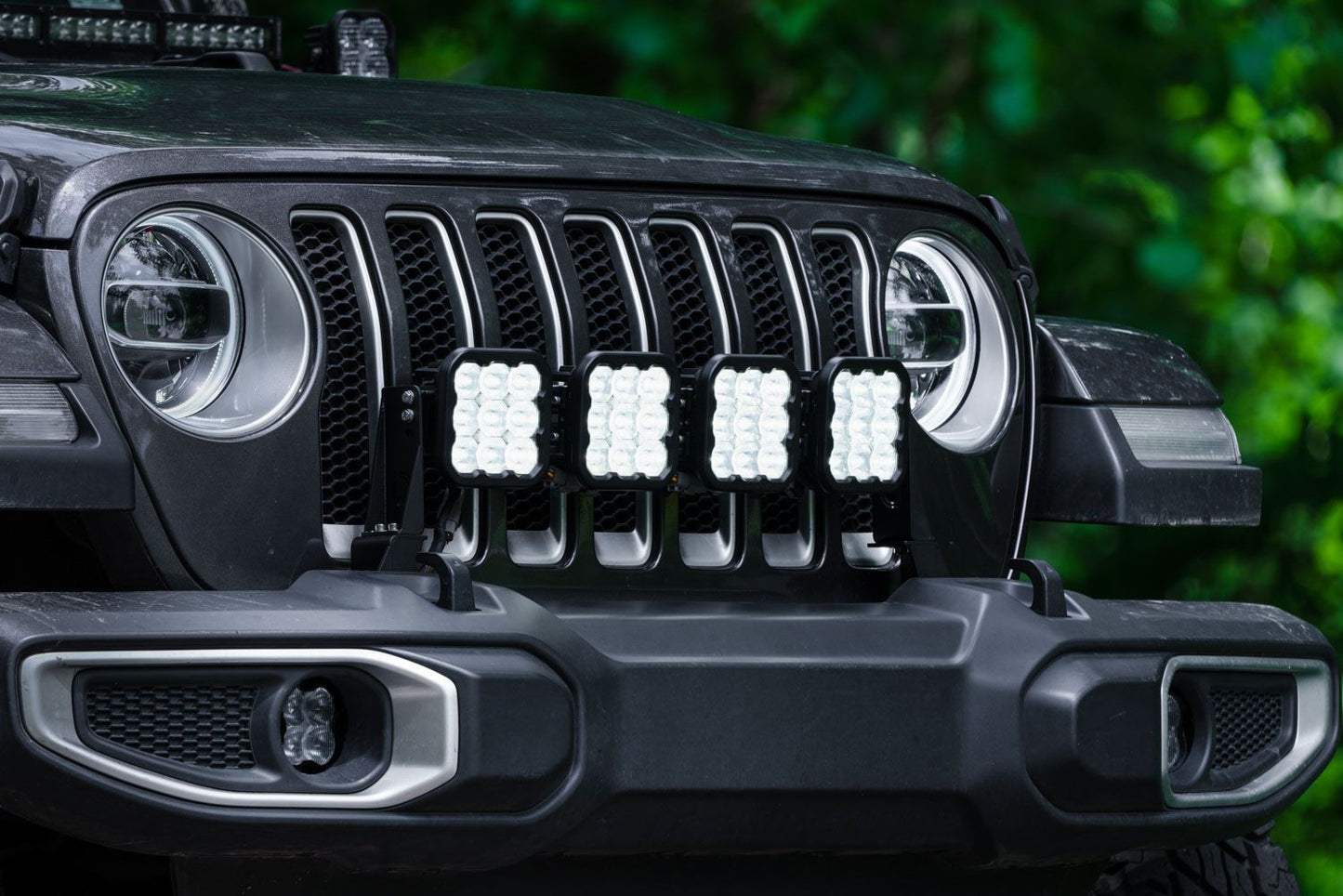 SS5 Grille CrossLink Lightbar Kit for 2020-2025 Jeep Gladiator