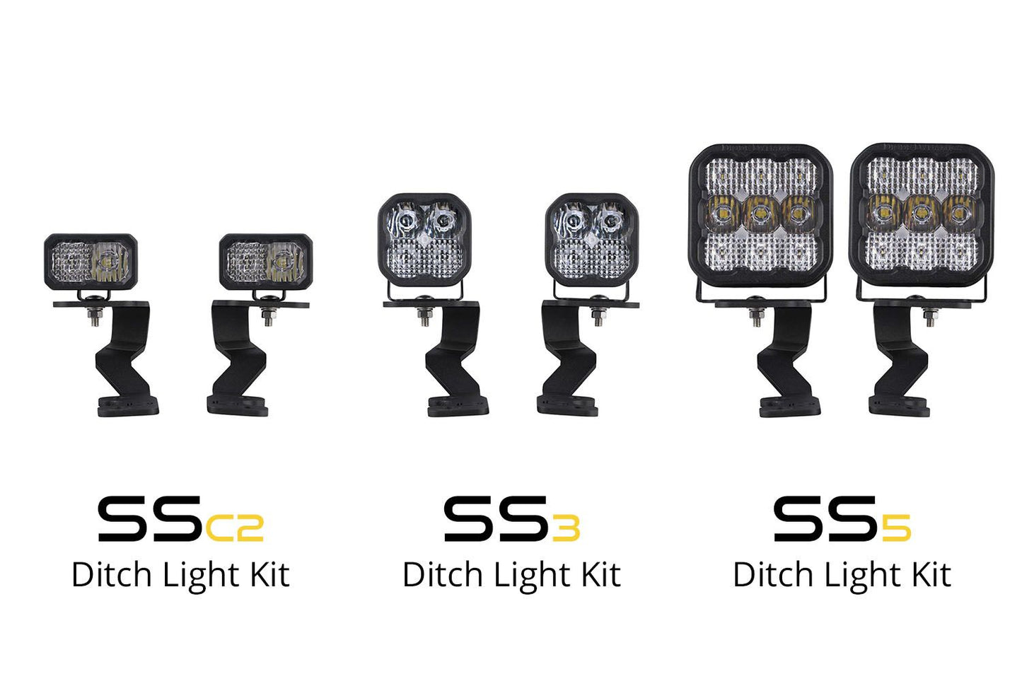 Stage Series Backlit Ditch Light Kit for 2022-2024 Toyota Tundra