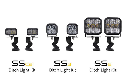Stage Series Backlit Ditch Light Kit for 2022-2024 Toyota Tundra