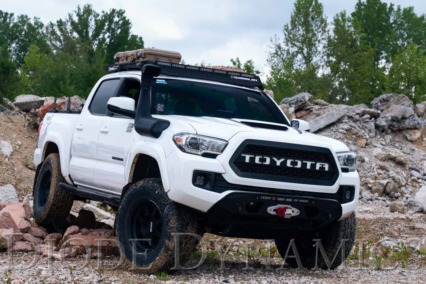 Stage Series Backlit Ditch Light Kit for 2016-2023 Toyota Tacoma